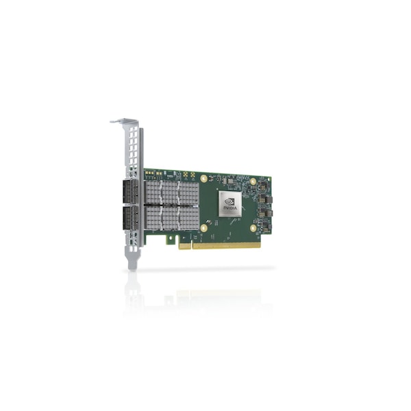 Nvidia CONNECTX-6 DX EN ADAPTER CARD, 100GBE, DUAL-PORT QSFP56, PCIE 4.0 X16, CRYPTO AN MCX623106AC-CDAT - main